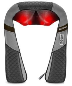 RENPHO Shiatsu Shoulder Massager With Electric Deep Tissue Kneading Massage