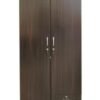 ALWASIT HOME 2 Door Wooden Wardrobe Cabinet Cupboard Engineered Wood With 1 Lockable Drawer Perfect Modern Stylish Heavy Duty