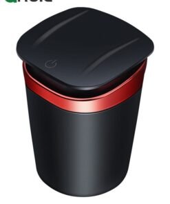 GROIC Car Ashtray, Ash Tray Auto Cigarette Odor Remover and Smoke Diffuser with Blue LED Cool Light Indicator for Most Car Cup Holder,Automotive Accessories