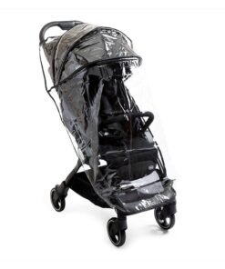 Chicco We Stroller 0M-5Y, Extraordinarily Compact, One-Hand Folding Mechanism, Extremely Light 5.5 Kg. With Rain Cover And Transport Bag, Black