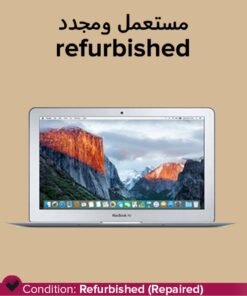 Apple Refurbished - MacBook Air A1465 (2015) Laptop With 11-Inch HD Display, Core i5 Processor/Dual Core/4GB RAM/128GB SSD/macOS English/Arabic silver