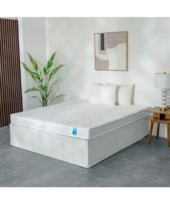 Alternative view of DANUBE HOME Orthopedic Medicated Firm Foam Mattress Firm Feel King Bed Mattress Ortho Medical Spine Balance For Pressure Relief - 180 X 200 X 15 Cm