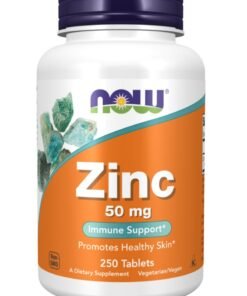 now ZINC 50 Mg A Dietary Supplement 250 Tablets
