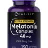 Carlyle Melatonin Complex 40mg, 150 Fast Dissolve Tablets