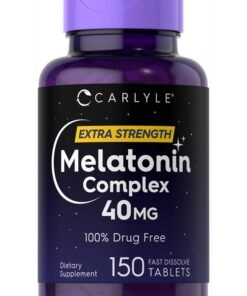 Carlyle Melatonin Complex 40mg, 150 Fast Dissolve Tablets