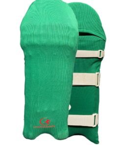 Gortonshire Cricket Pads Colored Skins - Green