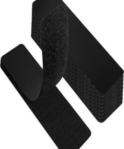 Osowake Duty Hook and Loop Strips with Adhesive,16 Set 4"x1",Nylon-velcro Tape with Adhesive Heavy Duty,Double-Sided Adhesive Strip