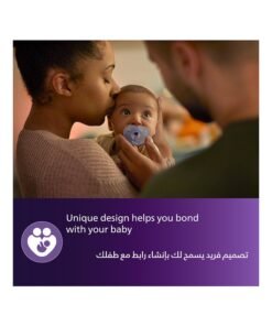 Philips Avent Curved Soothie Mix Soother 0-6M | 2-Pack | Flexible Medical Grade Silicone | Comfortably Fits The Natural Curves Of Baby’s Face | No.1 Brand Recommended By Moms Worldwide - Image 4