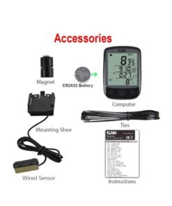 SunDING Mountain Bike Road Bicycle Wireless Stopwatch Multifunctional Interface Waterproof Tachometer Riding Equipment Speedometer - Image 3