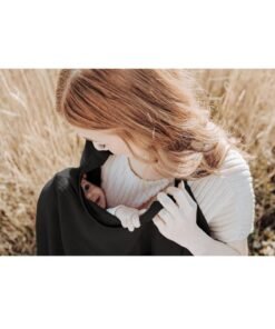 RATSAW Muslin Nursing Cover for Baby Breastfeeding Breathable 100% Cotton Breastfeeding Cover with Rigid Hoop for Mother Nursing Apron - Image 3
