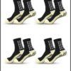 ZCM-HAPPY 4 Pair of Athletic Football Socks