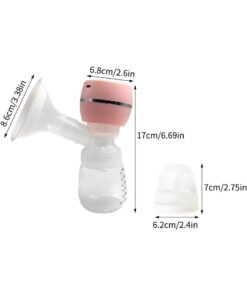 Royalbuckle Electric Breast Pump with LCD Display – Portable, Rechargeable, Quiet & Comfortable Suction – BPA-Free Bottle - Image 4