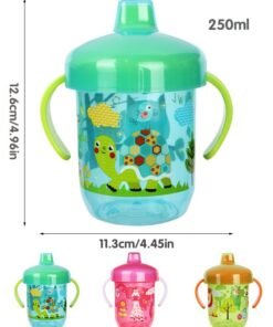 Super ZYouth Baby Training Cup, Leak-Proof Spout Cup with Handle for Toddler, 250ml, BPA Free