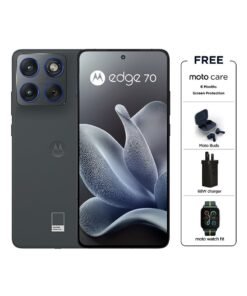 Motorola Edge 70 Dual SIM 5G 12 RAM 512GB Gadget Grey With Free Gifts - Middle East Version