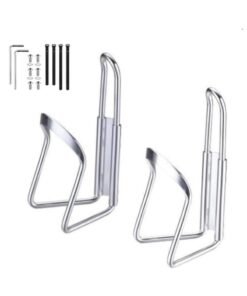 Barakah Bicycle Bottle Holder Adjustable Bicycle Water Bottle Holder Lightweight Aluminum Bike Water Bottle Cage,Robust Bike Bracket Universal Drink Bottle Mount Carrier