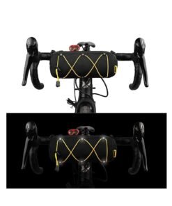 Barakah Bike Handlebar Bag, Bicycle Front Bag Fram Storage Roll Bag Mountain Road Bikes Commuter Shoulder Bag Professional Cycling Accessories - Image 5