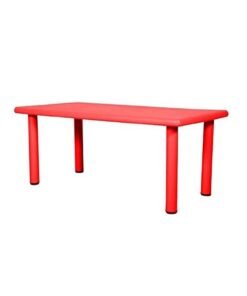 JSAITOYS Rectangle Child Day Care Preschool Classroom Furniture Daycare Activity Plastic Kindergarten Shape Table For Kid
