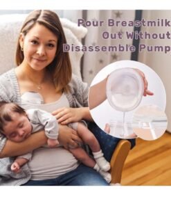 Gonice Wearable Breast Pump, Hands-Free Breast Pump with 4 Modes & 9 Levels, Double Electric Breast Pump with Display, Portable Breast Pump - Image 3