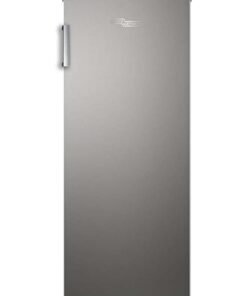 SUPER GENERAL 160L Gross Capacity And 122L Net Capacity Upright Freezer, Inverter Compressor, No Frost, Ice Twist Maker, Reversible Door - 220 W SGUF201NFDCIE Silk Inox