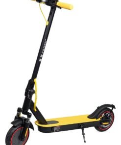 Crony M365 high speed 250W Motor E-Scooter 25-45KM/H Speed, 36V/7.8AH Battery, 10-25KM Range, Front Suspension, Rear Disc Brakes, Aluminum Alloy Frame, 100KG Max Load, LED Headlamp, App Connectivity, Foldable & Portable Electric Scooter for Adults & Kids, Electric Scooter for Commuting & Leisure, Long-Range Motorized Scooter with Easy Folding, Lightweight High-Performance Commuter Skateboard，yellow