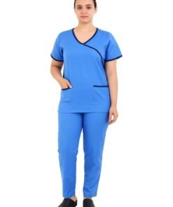 Rannah's Uniform Exquisite Scrub Set Uniform for Women, Beautician, Housemaid, Nurse with Piping