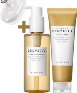 SKIN1004 Madagascar Centella Cleansing Duo: Light Cleansing Oil & Ampoule Foam for Gentle Purification 325ml