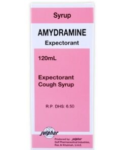 AMYDRAMINE Expectorant Syrup 120ml (Fast Acting Cough Remedy)