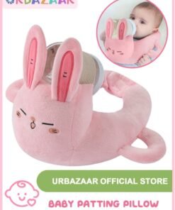 URbazaar Baby Self Feeding Cushion, Baby Self Feeding Pillow, Breast Feeding Pillow, Baby Feeding Bottle Holder, Baby Organic Cotton