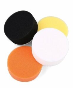 Car Front Light And Window Glass Polishing Sponge Set