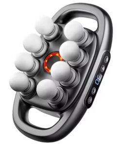 Prime by javaudan Deep Tissue Massage Gun 30-Speed Electric Muscle Massager with 8 Heads for Back, Neck, and Full-Body Relief