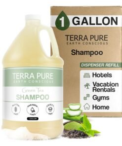 Terra Pure Hotel Shampoo  1 Gallon  For Hospitality  Vacation Rentals to Refill Dispensers  Single Gallon