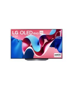 LG 65 Inch OLED evo CS4 4K Smart TV AI Magic Remote Dolby Vision WebOS24, 2024 OLED65CS4VA Black