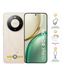 Honor X9d Dual SIM 5G 12GB RAM 256GB Sunrise Gold With Free Choice E6i Earbuds, Lanyard Data Cable and 12 Month Damage Insurance  - Middle East Version