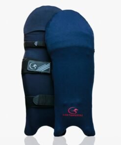 Gortonshire Cricket Pads Colored Skins - Navy Blue