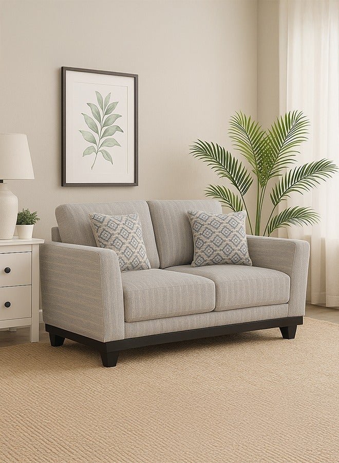 Royaloak Archer 2-Seater Sofa, Fabric Upholstery, Sturdy Base