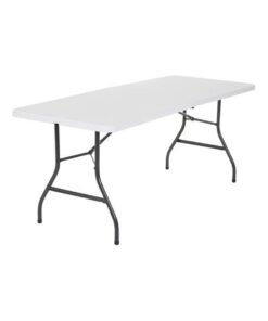 SHOWAY 1.8M Foldable Table Heavy Duty Folding Outdoor Catering Trestle Party Garden Table