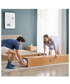 Alternative view of Zinus Green Tea Cooling Memory Foam Mattress, Queen, Fiberglass Free, Medium Firmness, Cooling Gel Foam, Certified Safe Foams & Fabric, Mattress in A Box (152.4 X 203.2 X 30.5 CM)