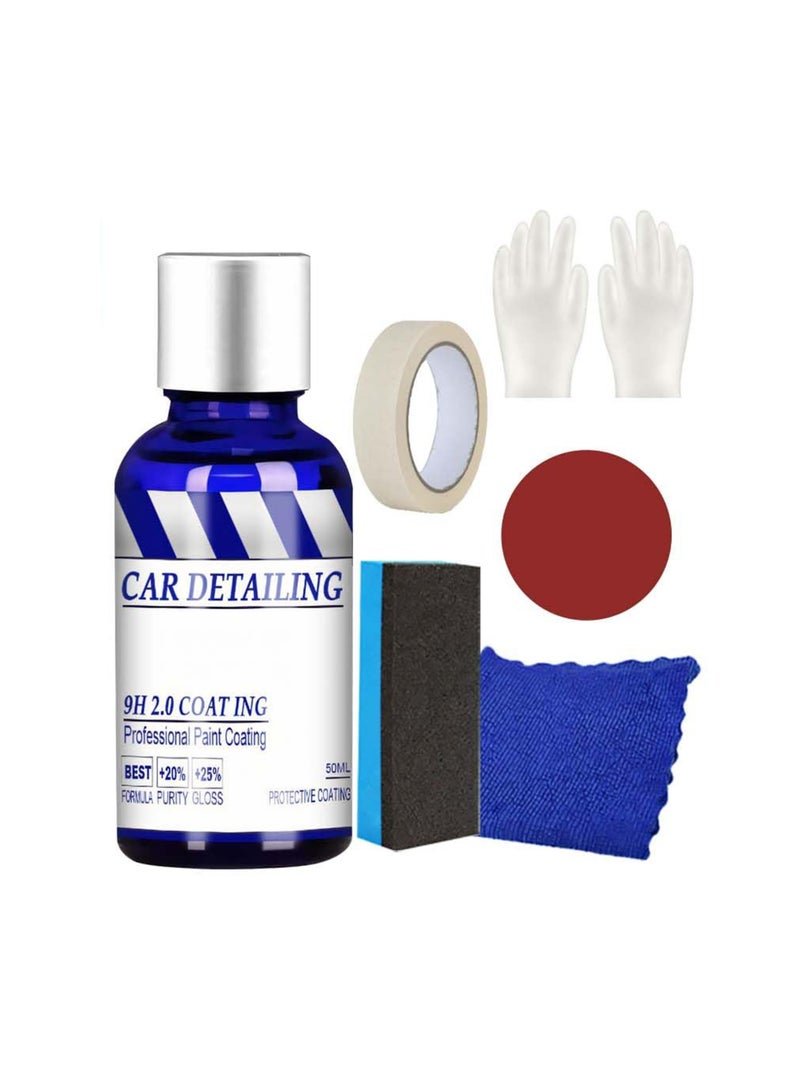 Excefore Ceramic Coating for Cars, High Gloss Ceramic Car Coating Kit, Car Detailing Kit, Car Paint Scratch Repair, Water Spot Remover for Cars, Anti-scratch Car Polish Exterior Care Paint Sealant (1Pcs)