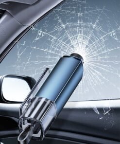 GROIC 2 IN 1 Safety Hammer Emergency Car Escape Tool Seat Belt Cutter and Car Glass Window Breaker Portable Life-Saving Emergency Artifact, Hardened Carbon Steel Vehicle Safety Hammer, Auto Supplies