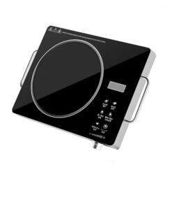 Joshberg Infrared Cooker,Single Infrared Ceramic Hot Plate, Electric Infrared Burner Compatible for All Cookwares -Black