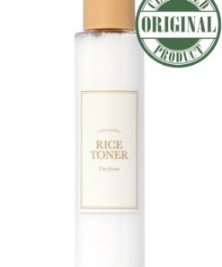 I'M FROM Rice Toner, Milky Toner for Glowing Skin, 77.78% Korean Rice, Glow Essence with Niacinamide, Hydrating for Sensitive, Dry, Dull, Combination Skin, Vegan, Fragrance Free, Glass Skin 150ml