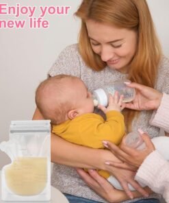 Alternative view of JUFU JUFU Breastmilk Storing Bags, Temp-Sensing Discoloration Milk Storing Bags for Breastfeeding