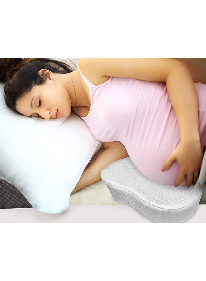 Babyworks Heart Shaped Pregnancy Wedge Pillow, Maternity Support for Belly, Back and Knees, Pregnancy Body Pillow - Includes Removable and Washable Cover - Image 3