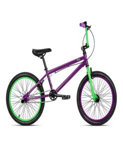 Spartan Joker BMX Bike | 20 Inch Wheel Size | Single Speed | Purple Color