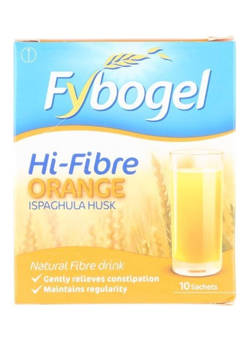 Fybogel Hi-Fibre Orange Drink Ispaghula Husk