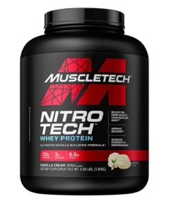 MuscleTech Nitro Tech Whey Protein Vanilla Cream 4Lb