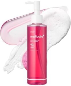 Medicube PDRN Collagen Gel-to-Foam Cleanser (200ml), Gentle Low-pH Face Wash with LHA for Deep Pore Cleansing & Exfoliation, Hydrating Cleanser with Hyaluronic Acid & Ceramides for Radiant Balanced Skin
