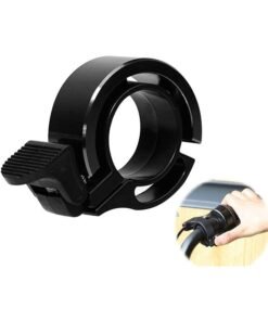 Bicycle Bells For Adult Bikes Kids Bike Bell For Kids Fits 2.2cm/0.87in Bike Handle, 90db Charm For Bicycle Alloy Bell For Bike Horn Small Ringer Road Mountain Bikes Bell Accessories Scooter