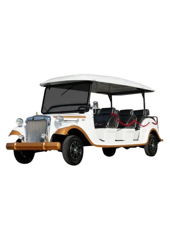 Megawheels Electric Golf Cart Classic Vintage Crusader Luxury 8 seater