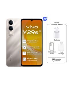 vivo Y29s AI 5G Titanium Gold 6GB RAM 128GB With Exclusive TWS (Charger and Case Inside Phone Box) - Middle East Version